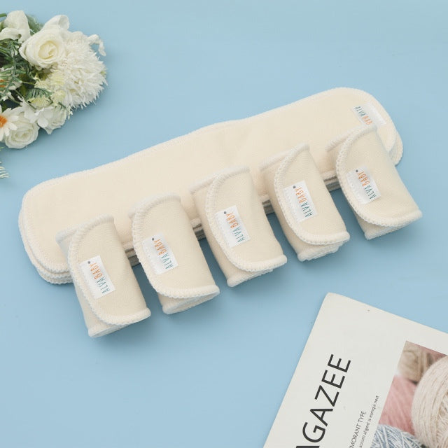 Alva Baby Cloth Diaper Insert Newborn Cream