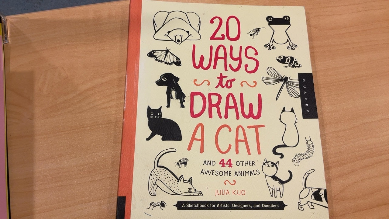20 Ways to Draw a Cat Book