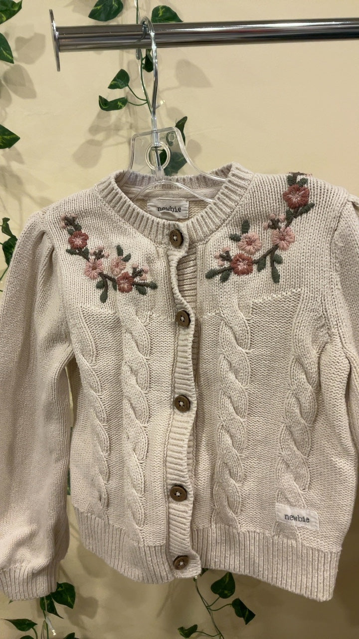 newbie Cardigan 1-2 years