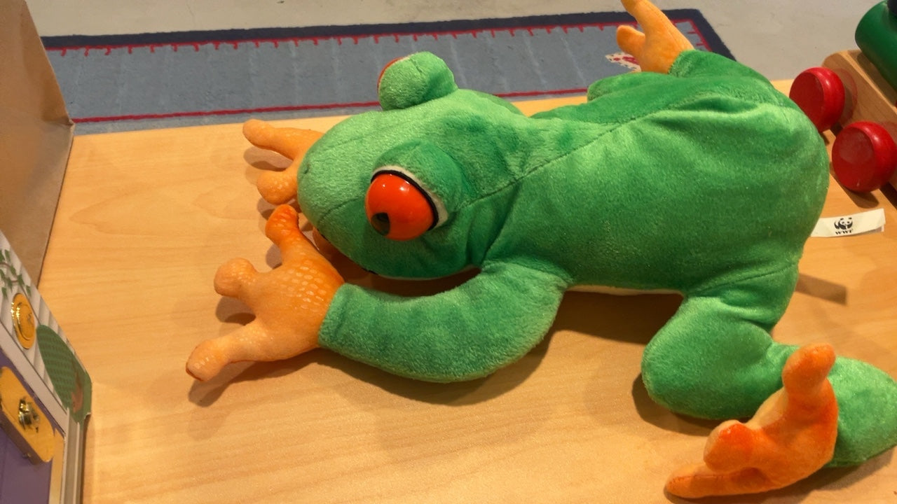 World Wildlife Fund Tree Frog Toy