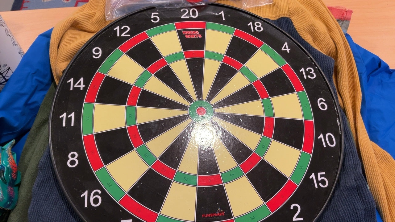 Fun Sparks Magnetic Dartboard Toy
