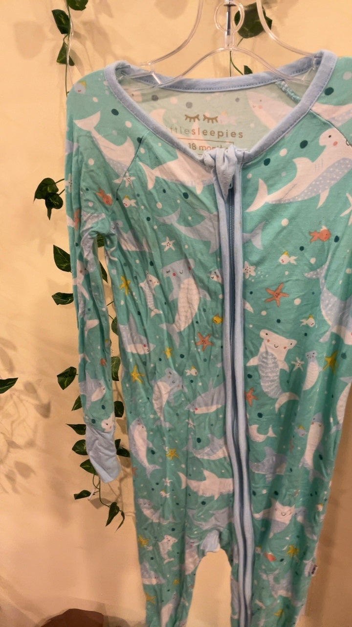 Little Sleepies Pajamas 12-18 months