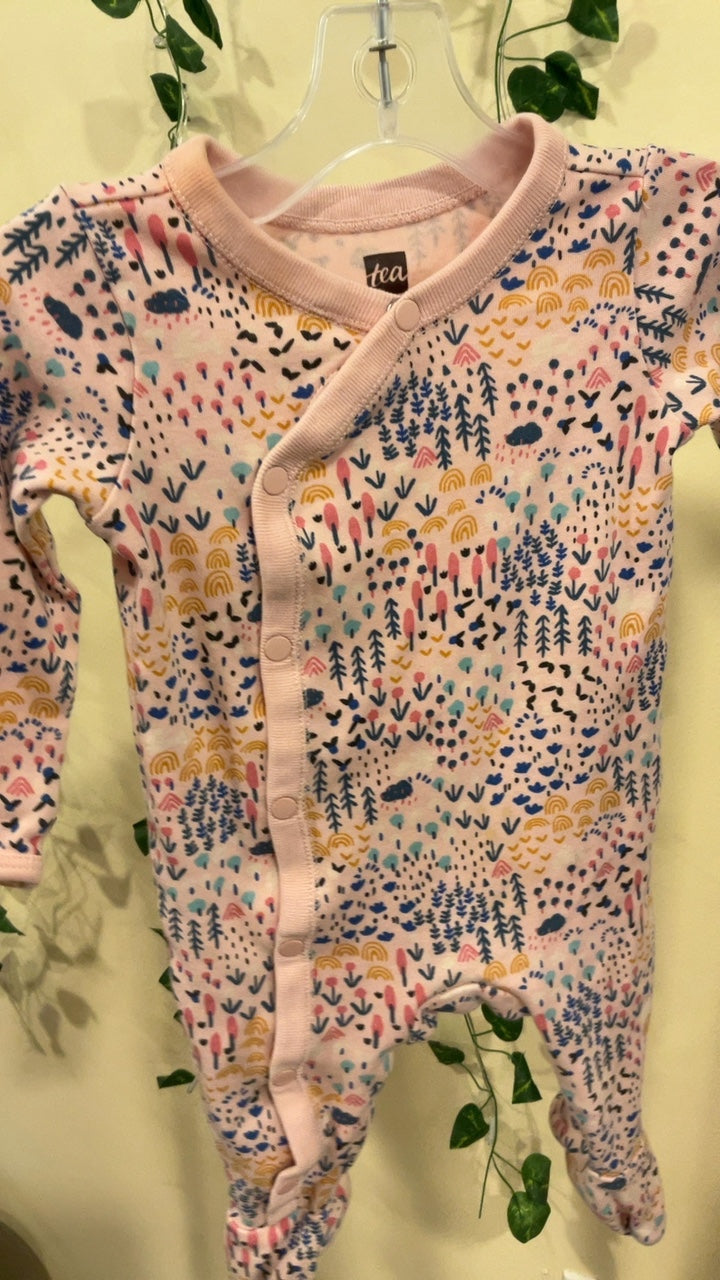 Tea Romper 0-3 months