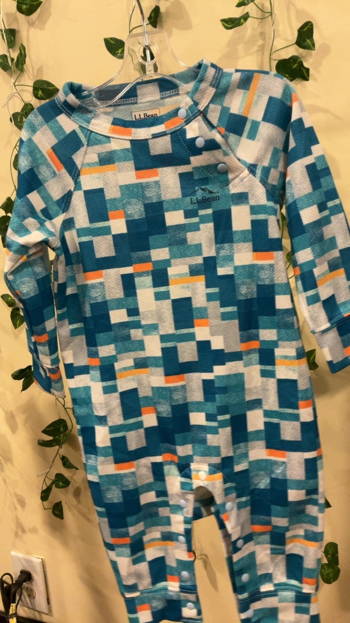 L.L. Bean Base Layer Romper 6-12 months