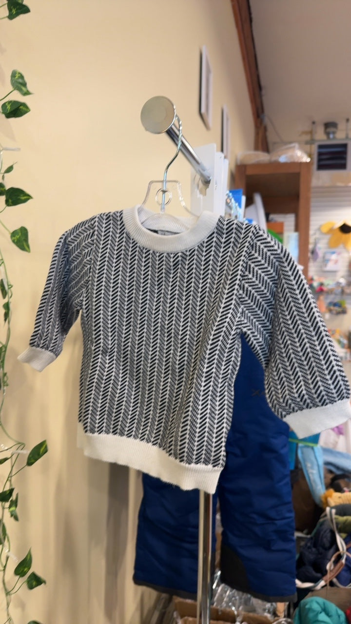 Munich Blue Sweater 6-12 m