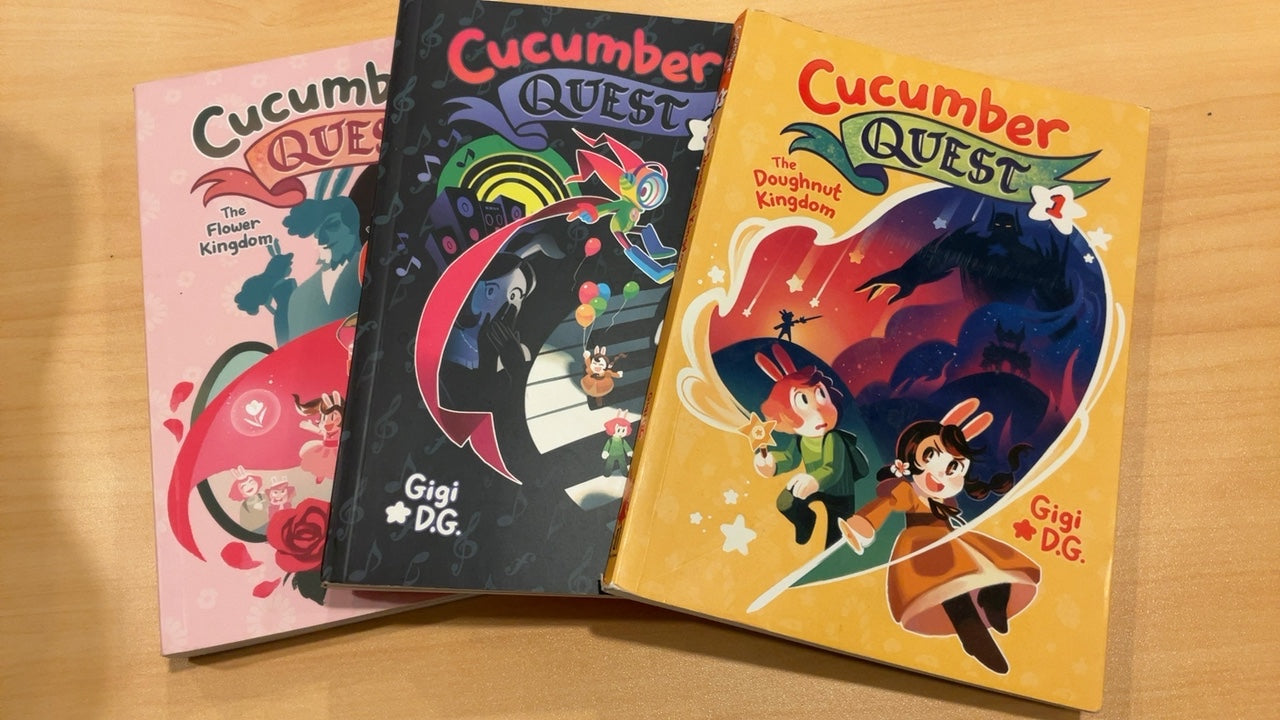Cucumber Quest Books