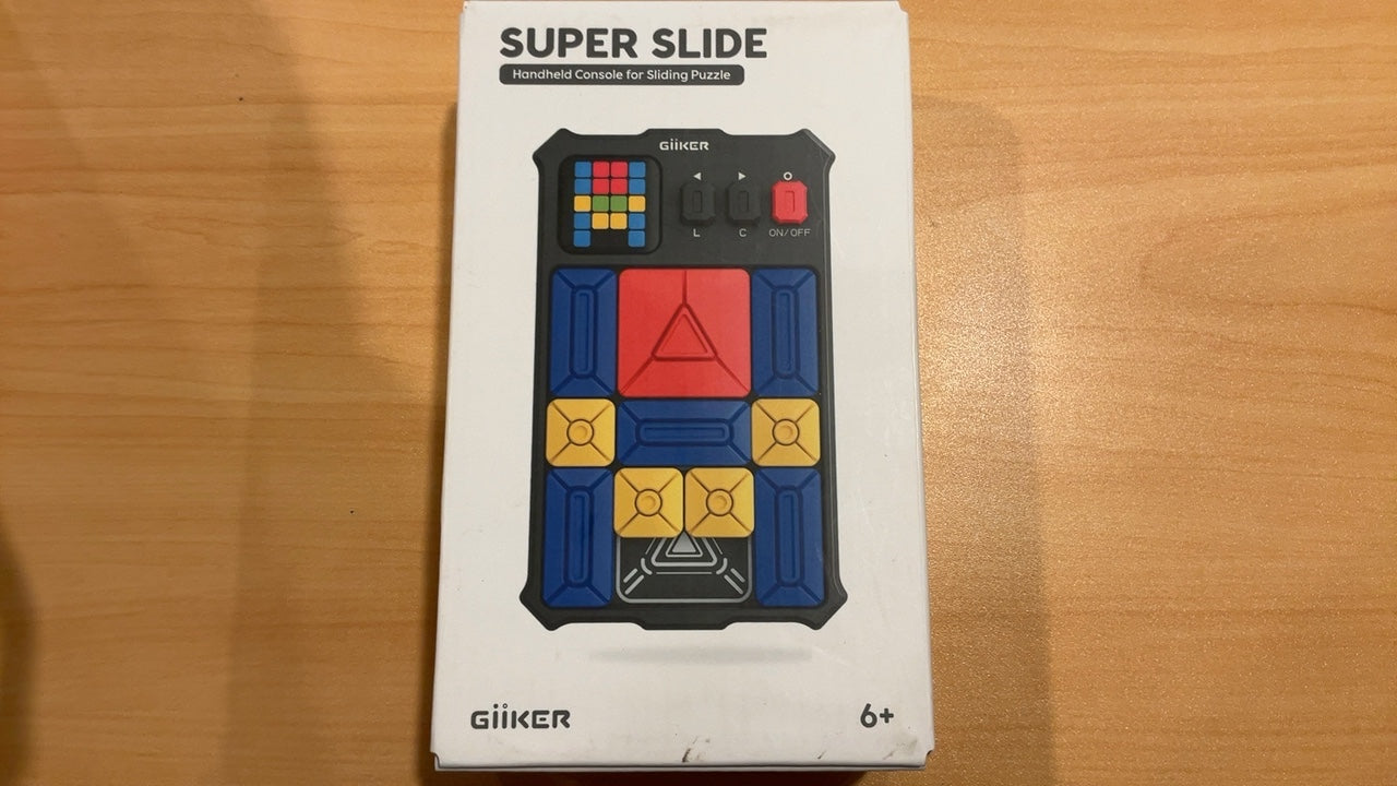 GiiKER Super Slide handheld puzzle console