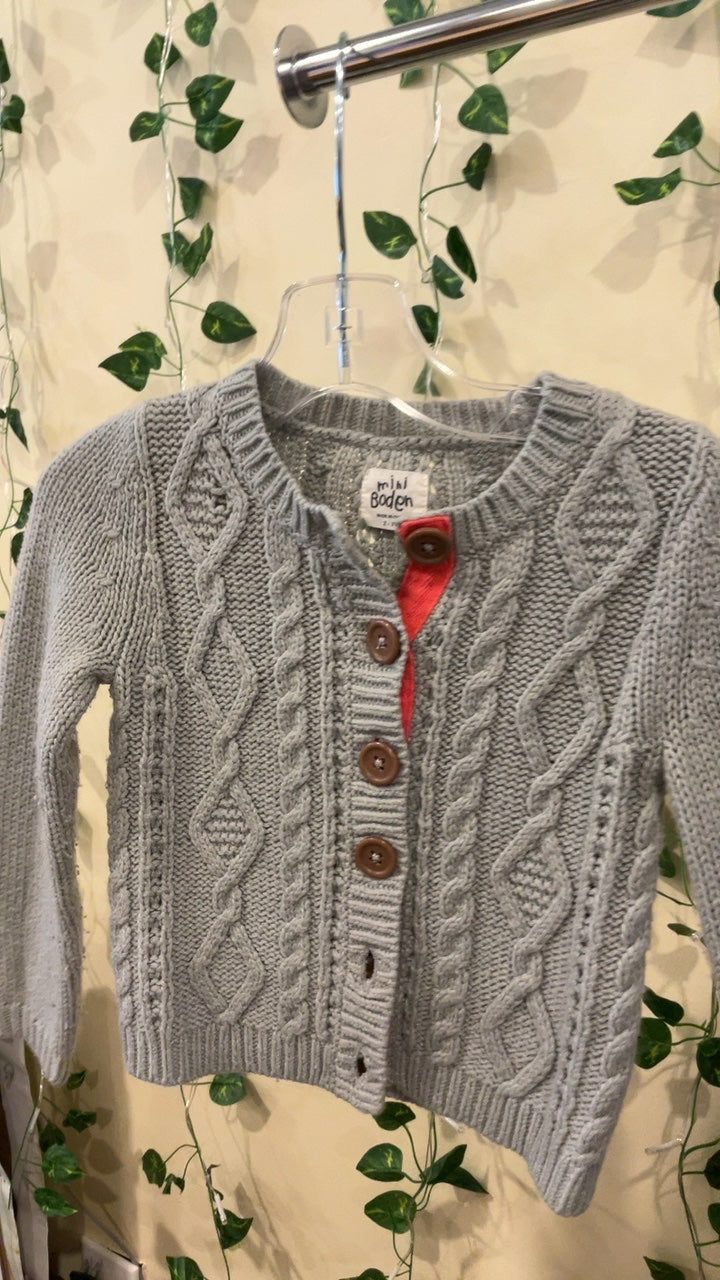 Mini Boden Sweater - Size 2-3 years