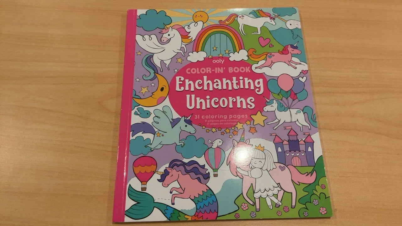 Ooly Unicorn Coloring Book