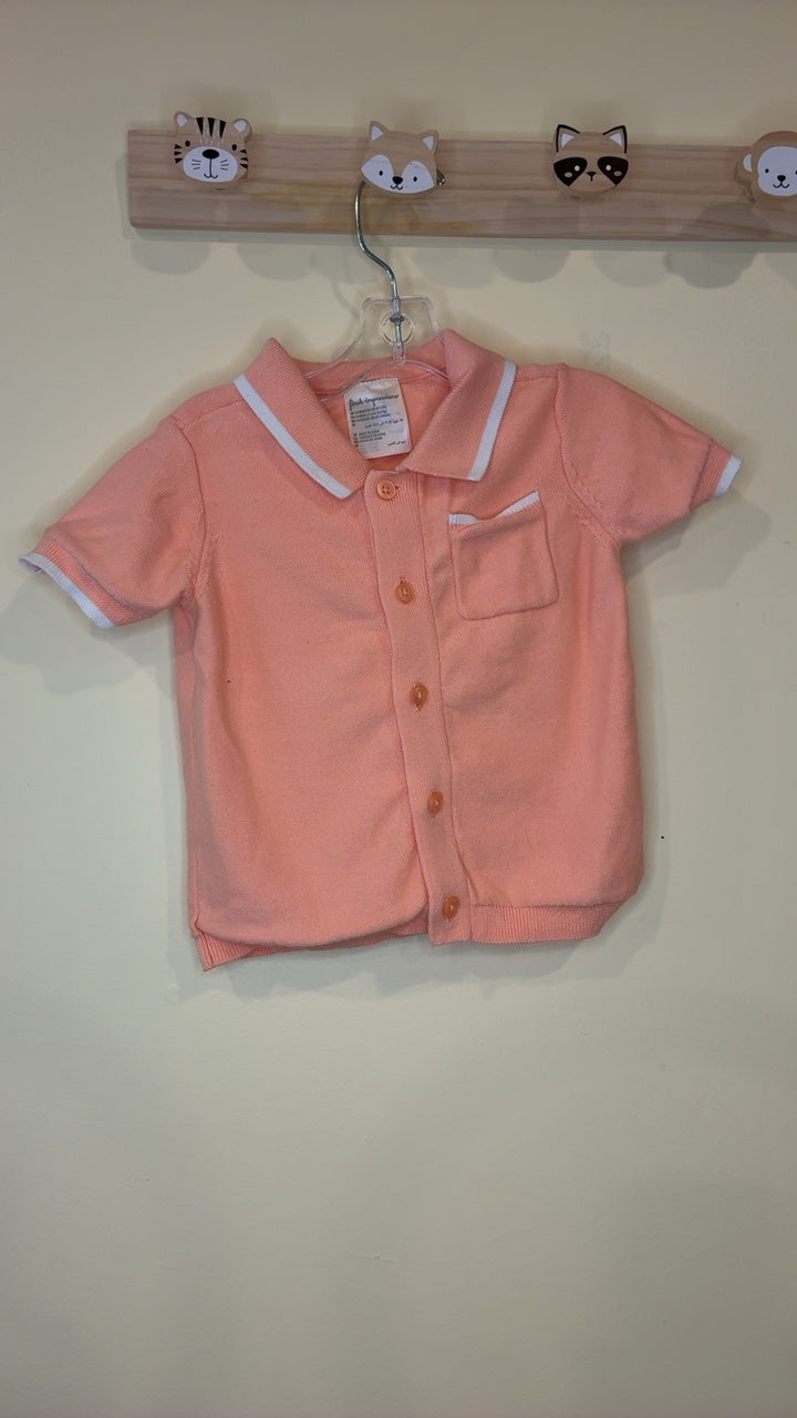 First Impressions Polo Shirt | Size 18 months