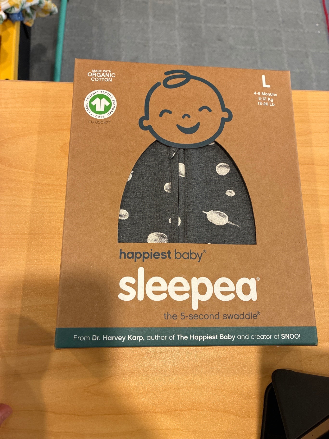 Happiest Baby Sleepea Swaddle - NIB | Size 4-6 months