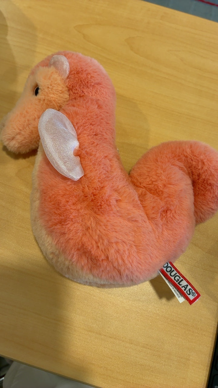 Douglas Cuddle Toys "Sherbet" Stuffed Seahorse