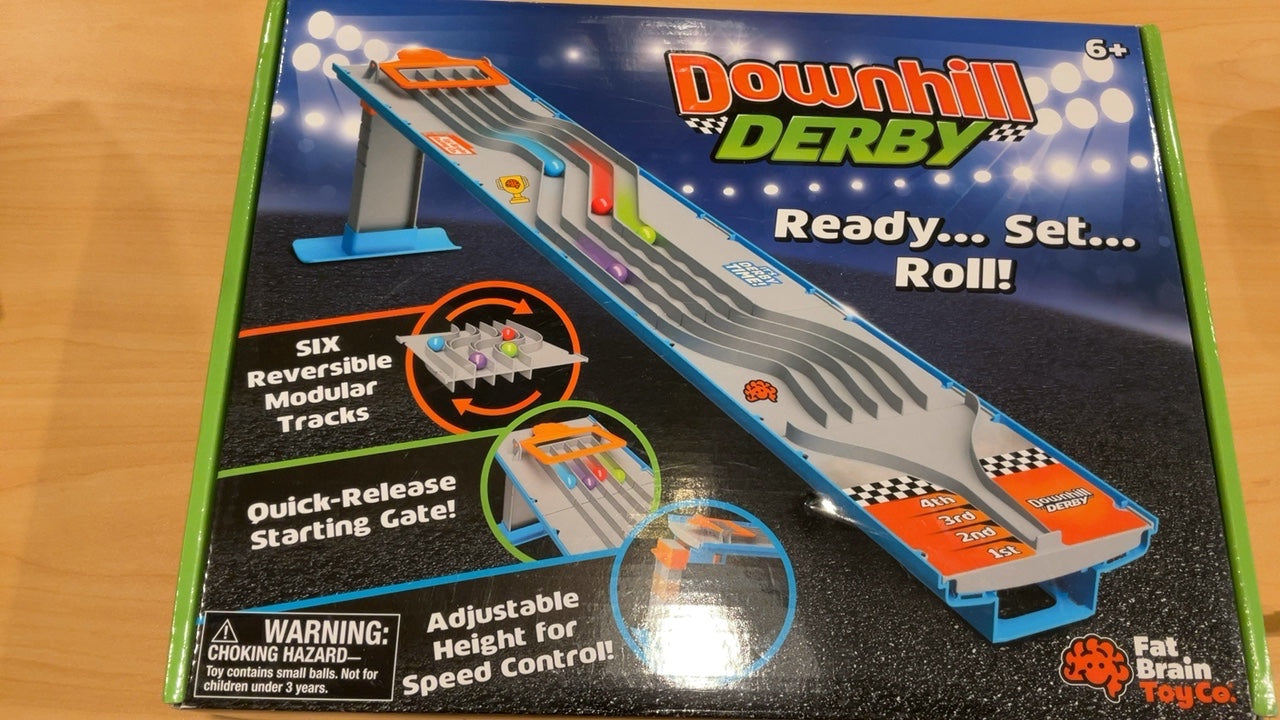 Fat Brain Toys Downhill Derby game