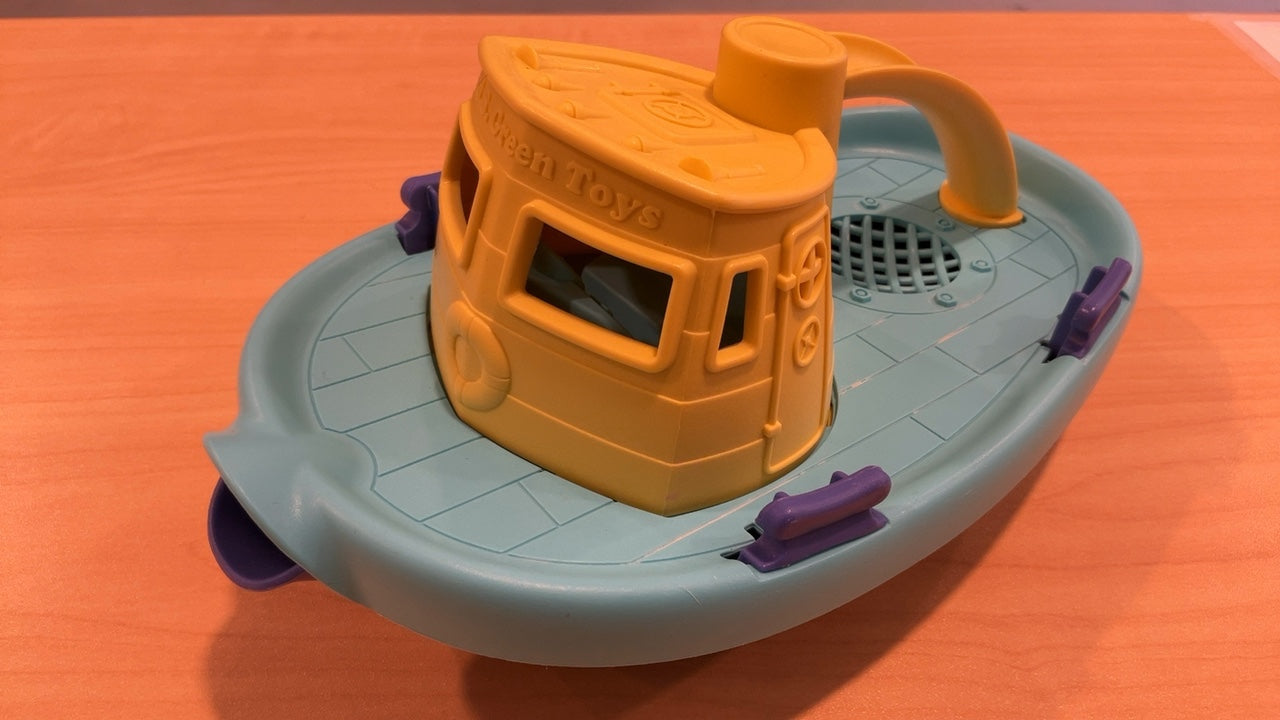 Green Toys Tugboat