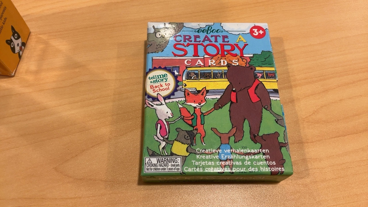 Create a Story Cards: Back to School