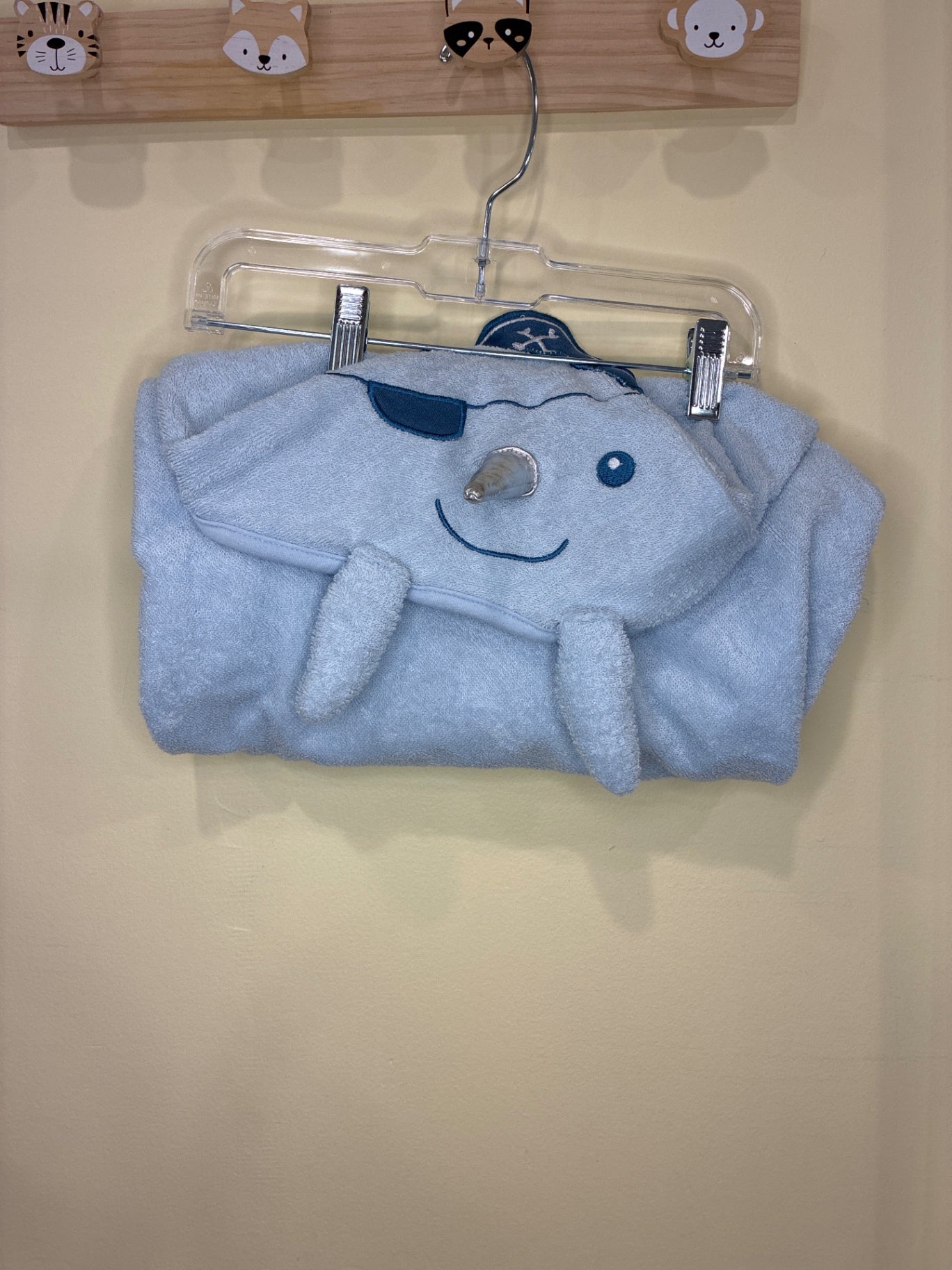 Hooded Narwhal Towel