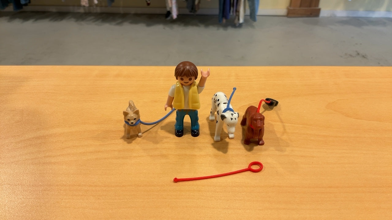 Playmobil Dog Walker Set