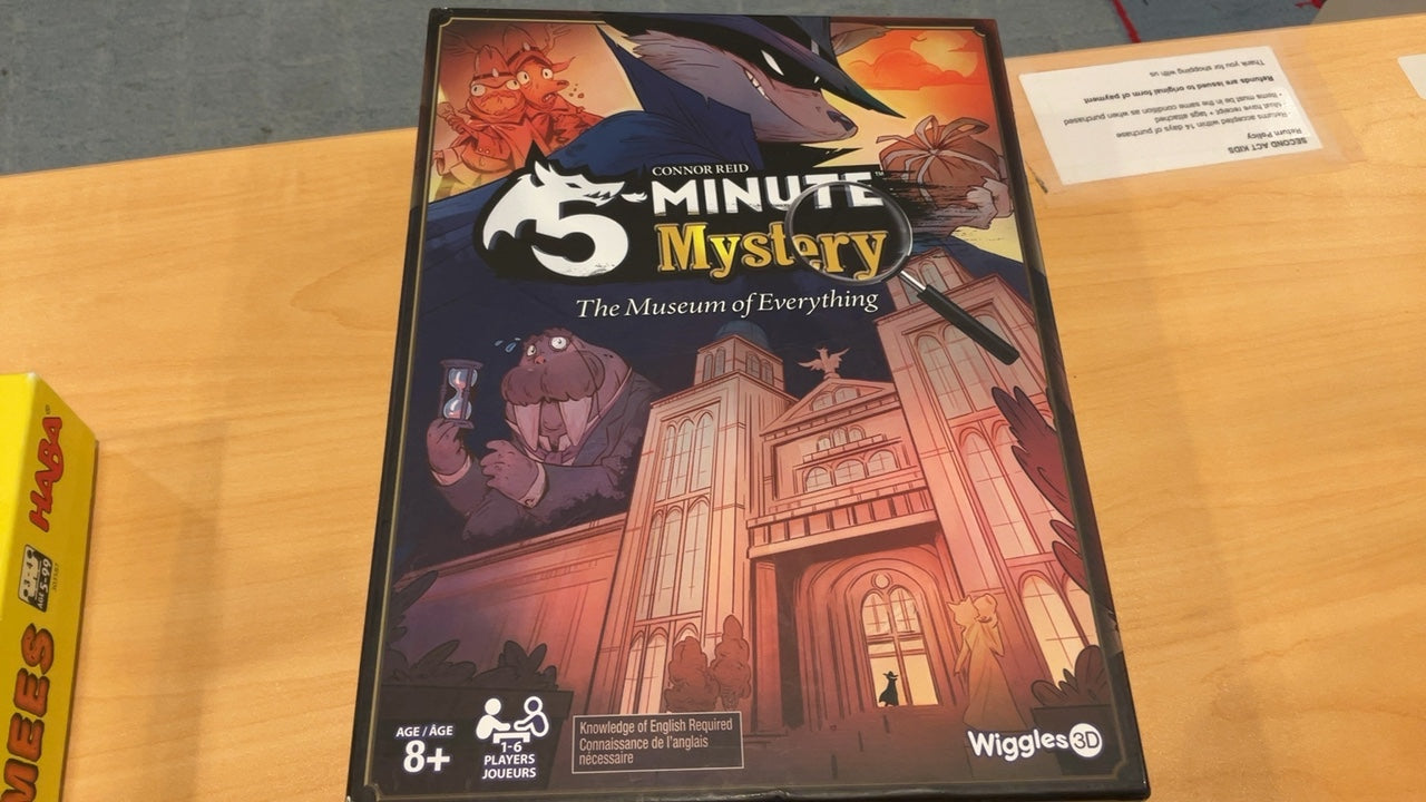 5 Minute Mystery: The Museum of Everything Game