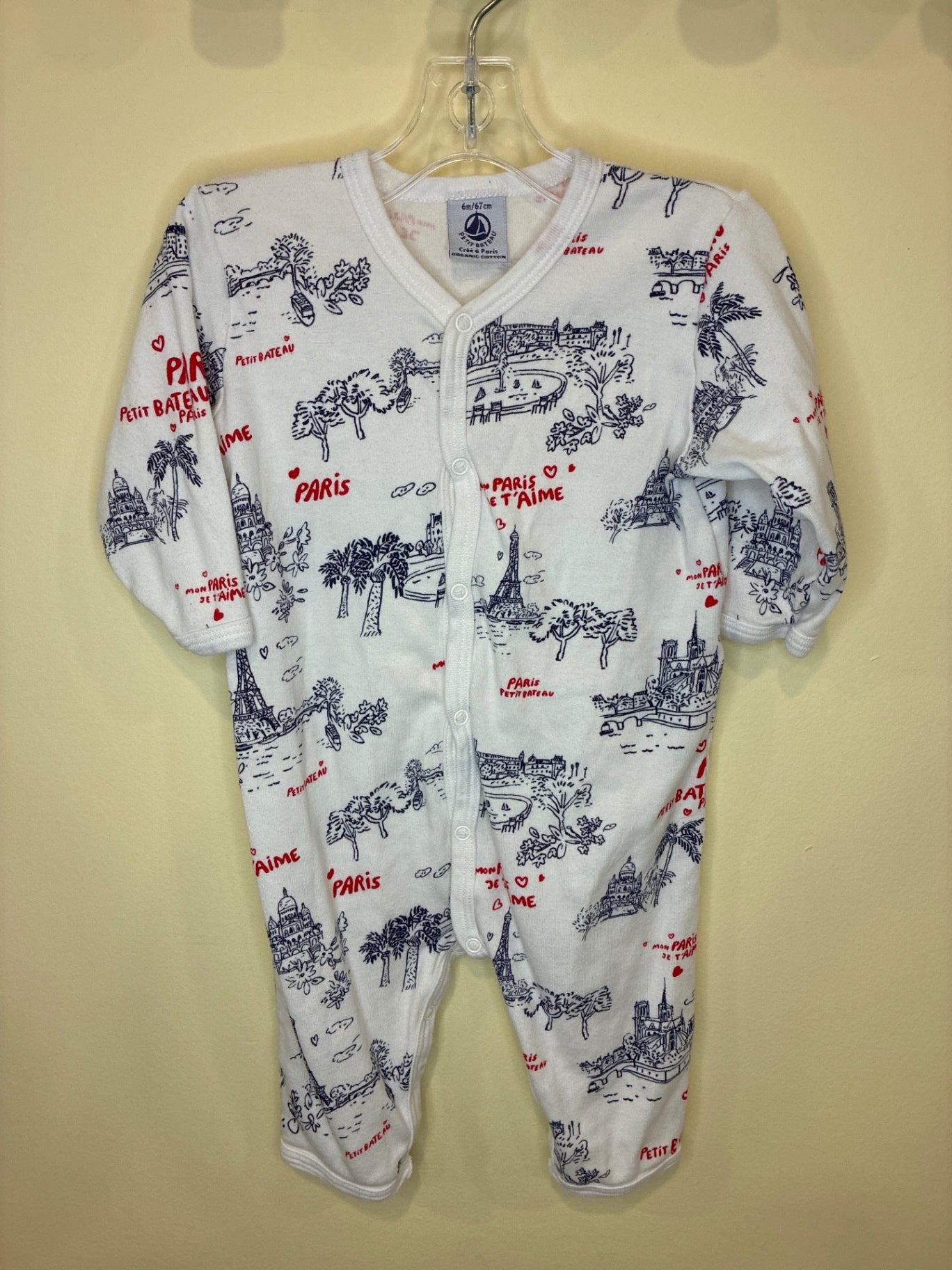 Petit Bateau Pajamas | Size 6 months