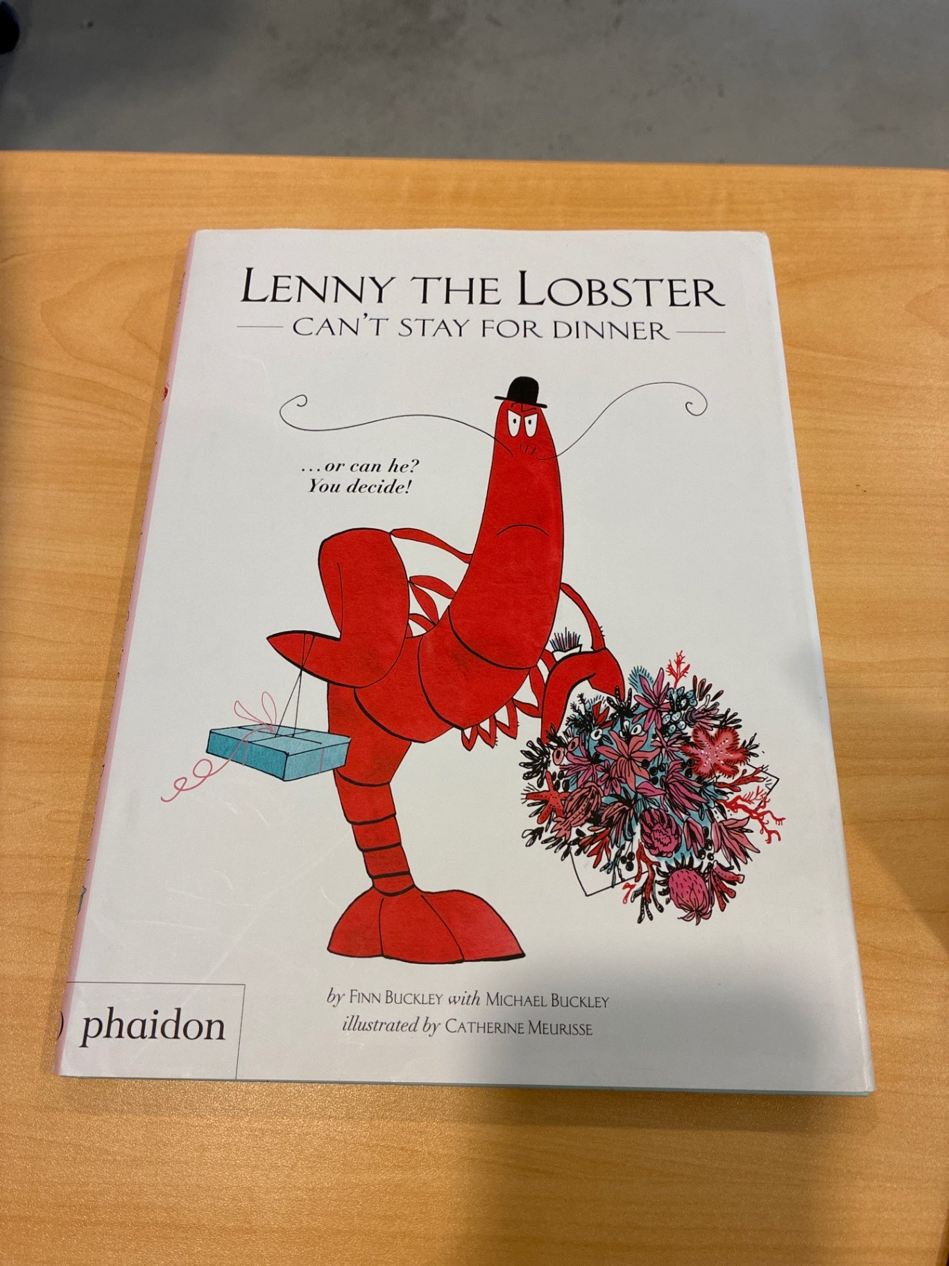 Lenny the Lobster Can't Stay for Dinner