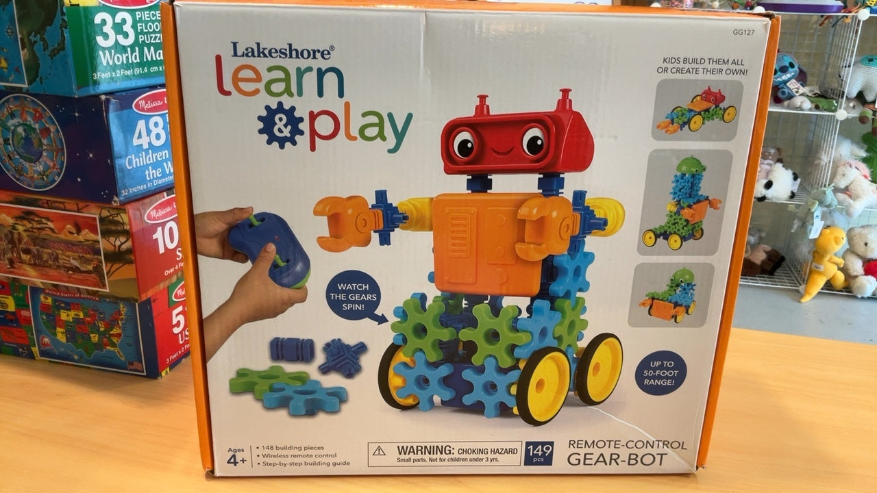 Lakeshore Learn & Play Remote-Control Gear-Bot
