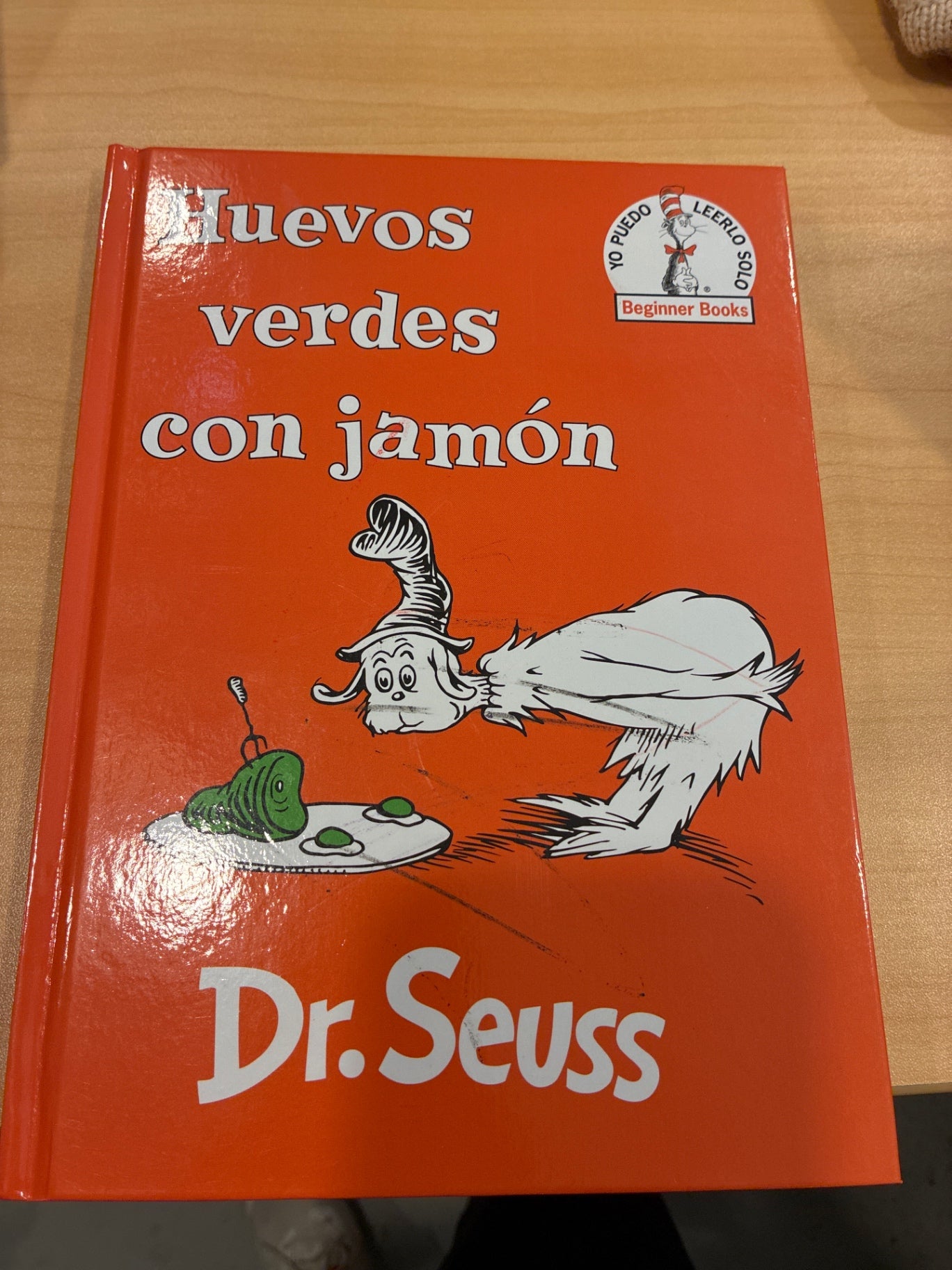 Huevos verdes con jamón 