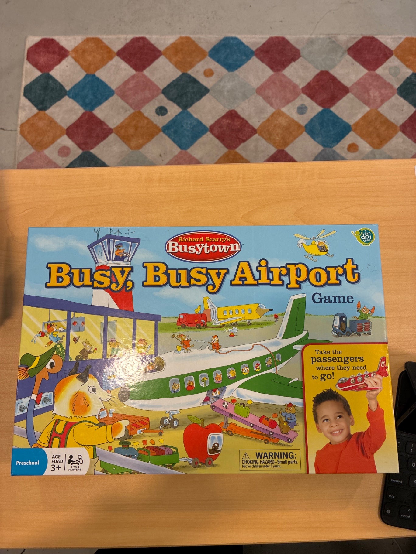 Richard Scarry Board Game | Busy, Busy Airport