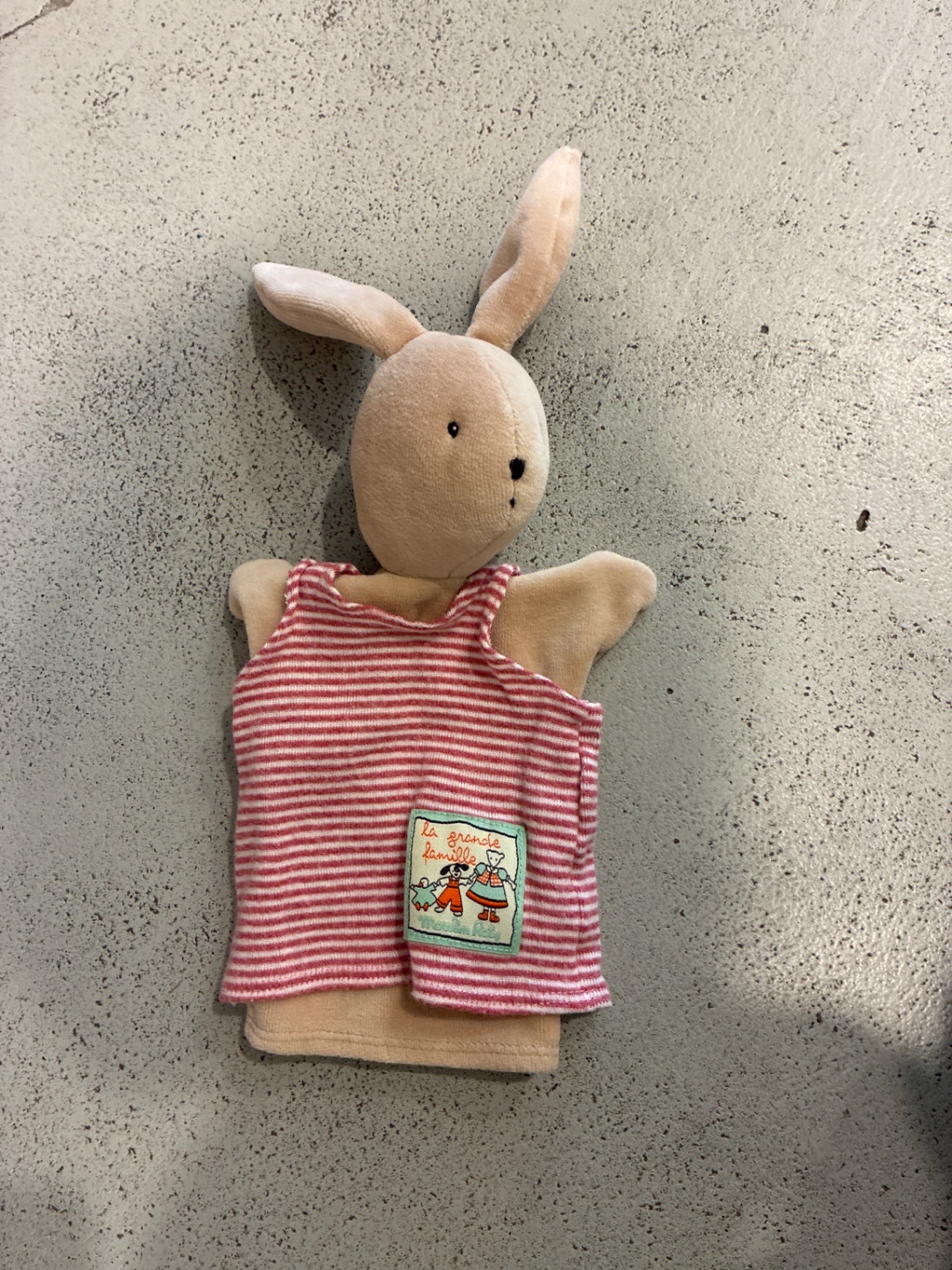 Moulin Roty | Sylvain the Rabbit Hand Puppet