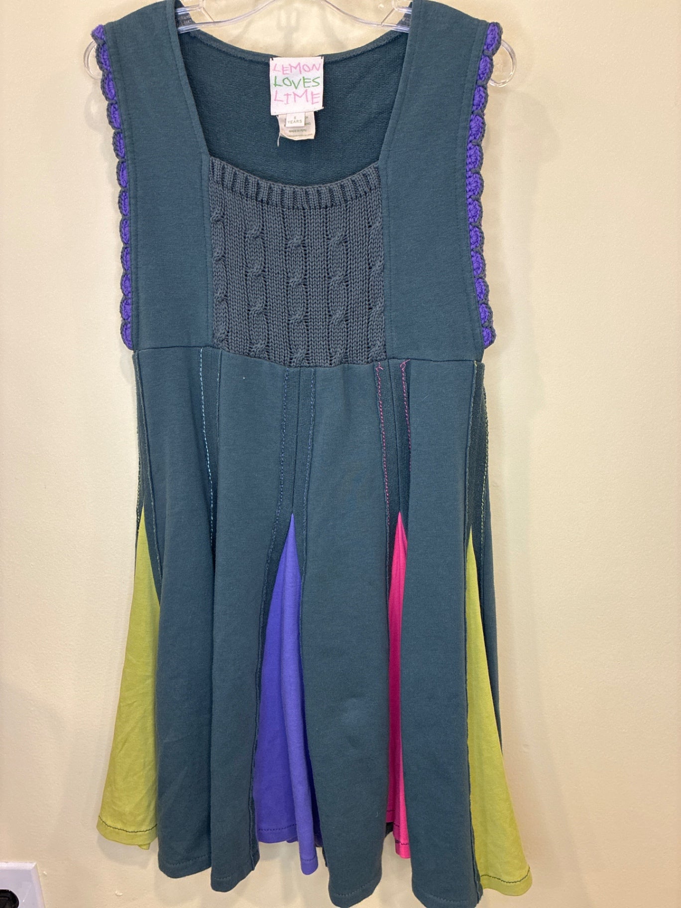 Lemon Loves Lime Dress | Size 5 years