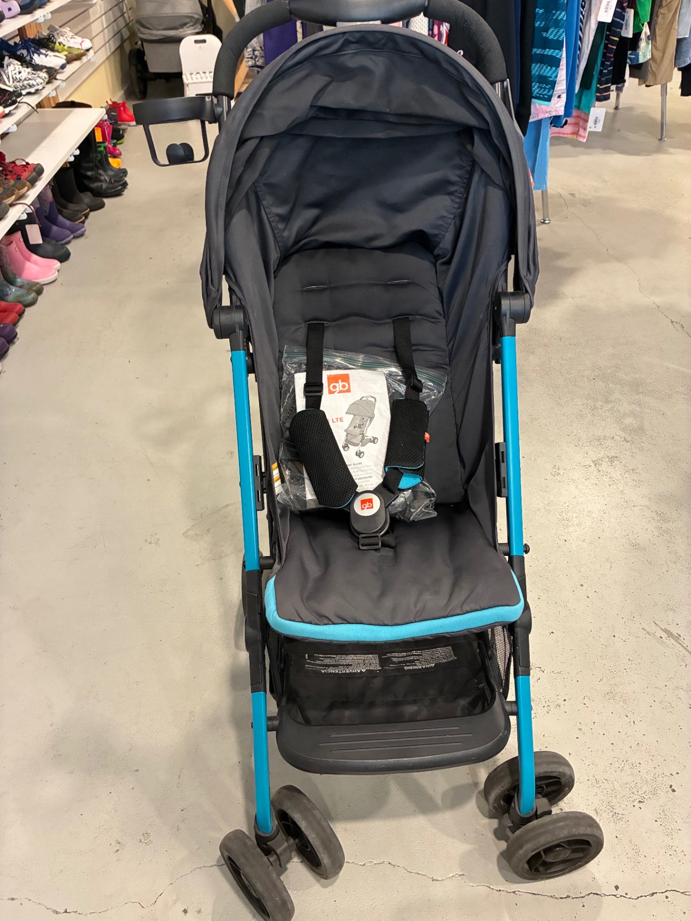 gb | Qbit LTE Stroller + Infant Car Seat Adapters