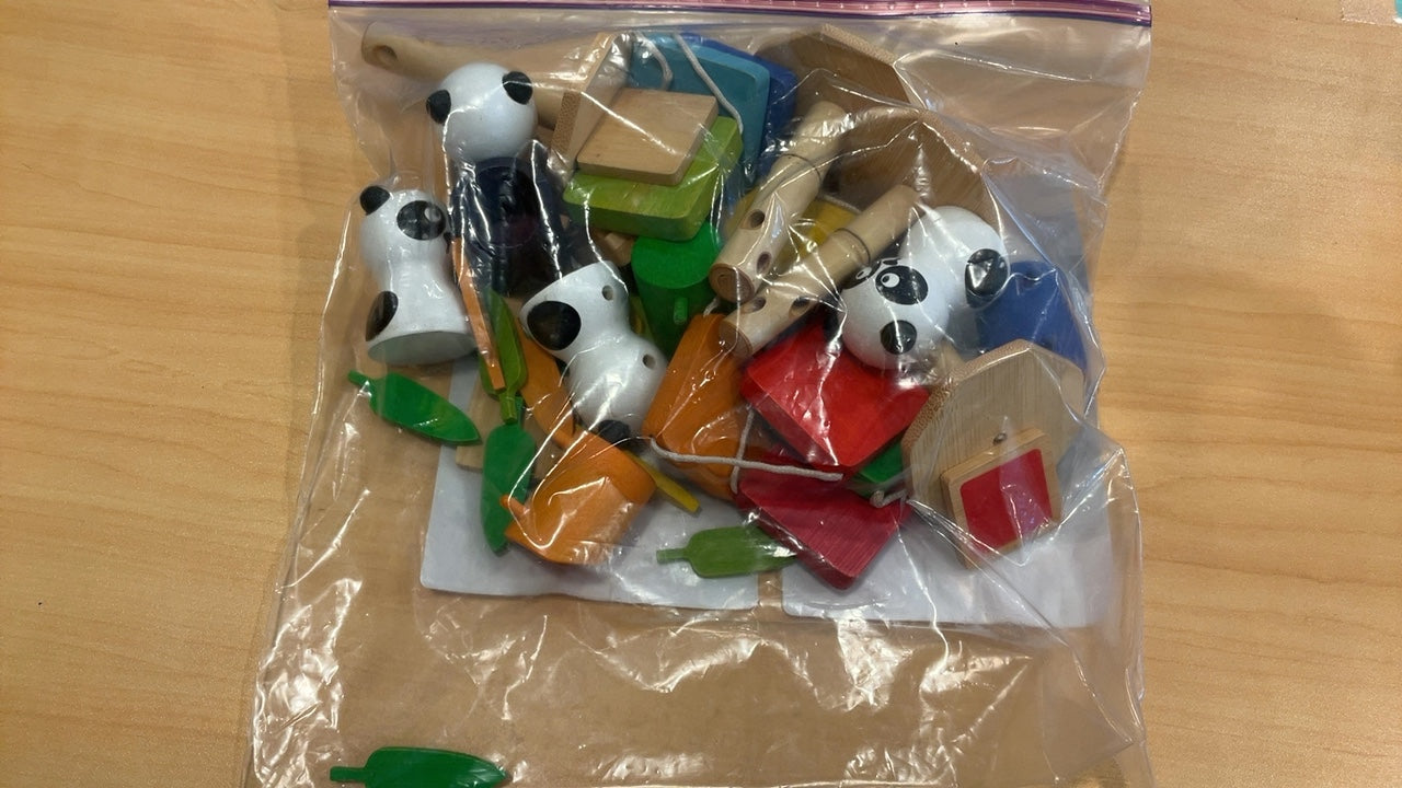 Hape Battelo Wooden Bamboo Collection Panda Game