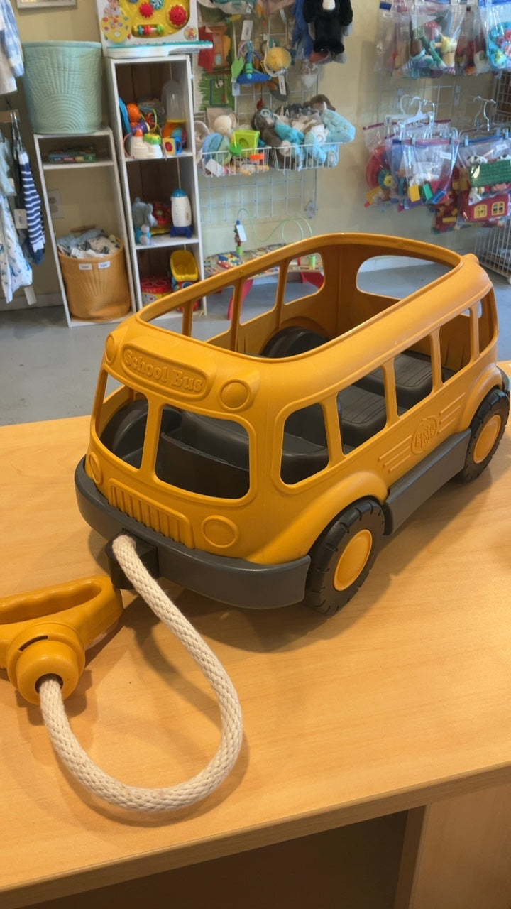 Green Toys School Bus Wagon