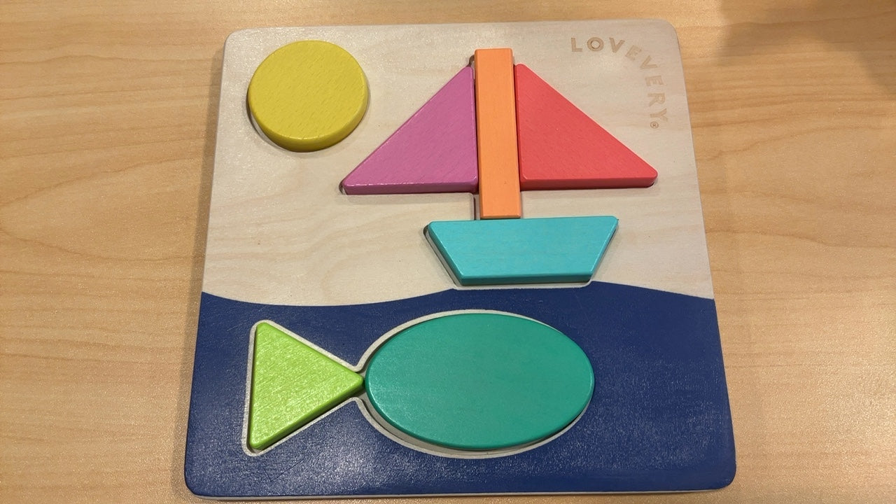 Lovevery Double-Sided Sunny Day Puzzle