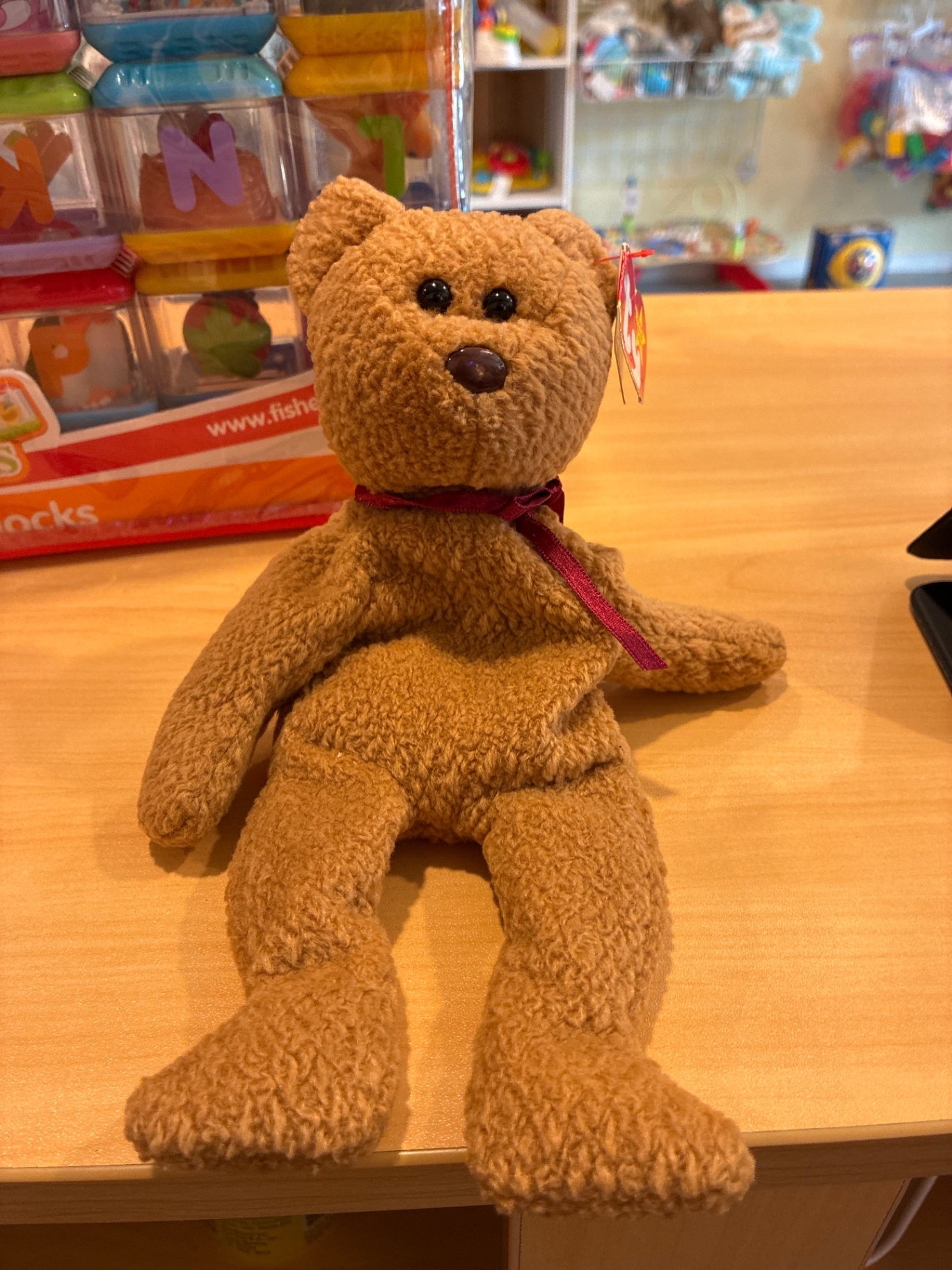 Ty Beanie Baby | Curly the Bear