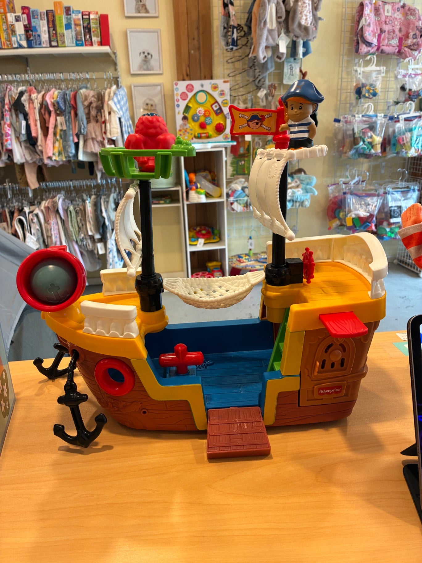 Fisher-Price | Little People Lil' Pirate Ship Playset