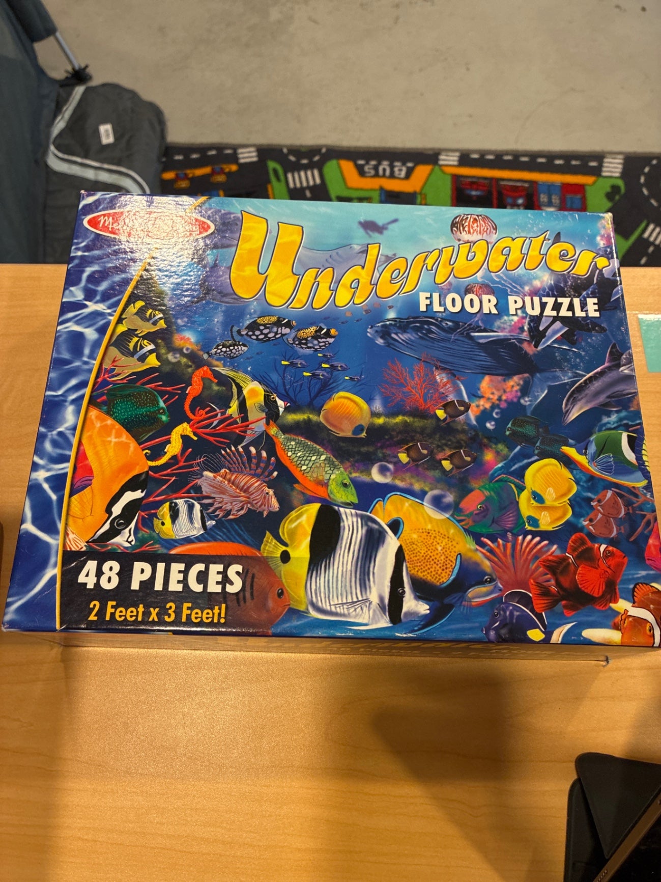 Melissa & Doug Puzzle | Underwater Floor Puzzle