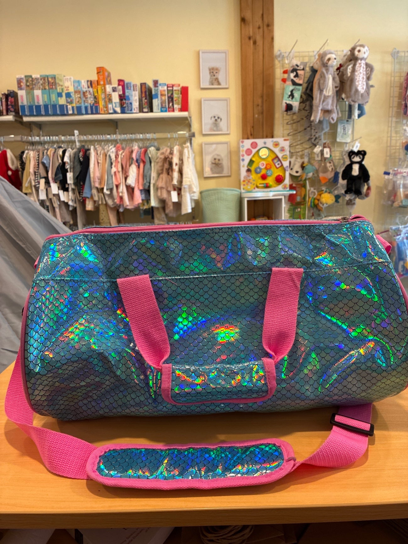 Wildkin | Mermaid Scale Duffle Bag