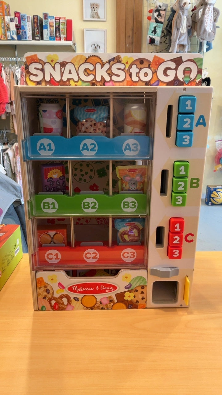 Melissa & Doug | Sort, Stock, & Select Wooden Vending Machine