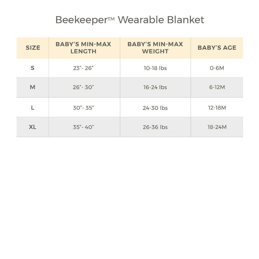 Rugby Stripe Organic Lightweight Beekeeper™ Wearable Baby Blanket - Quarry