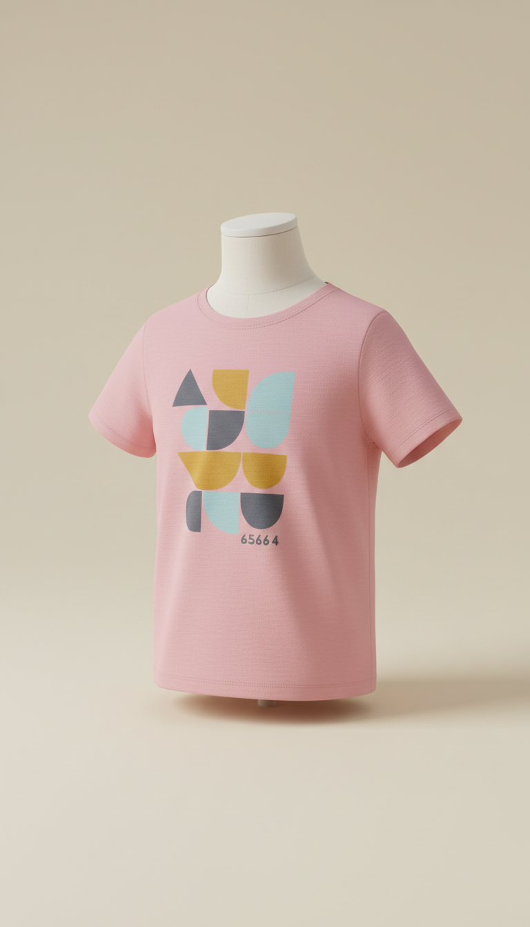 Petal Pink Graphic Tee